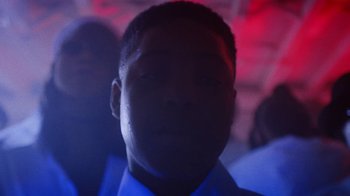 Movie still from “Obongjayar - Endless” (2017), directed by Matilda Finn – Close Up shot, Low angle