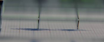 Movie still from “Kendrick Lamar - DNA.” (2017), directed by Nabil Elderkin – Extreme Close Up shot, Overhead angle