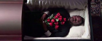 Movie still from “Kendrick Lamar - DNA.” (2017), directed by Nabil Elderkin – Medium shot, Overhead angle