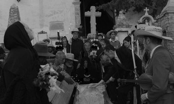 Movie still from “alt-J - 3WW” (2017), directed by Young Replicant – Wide shot, High angle