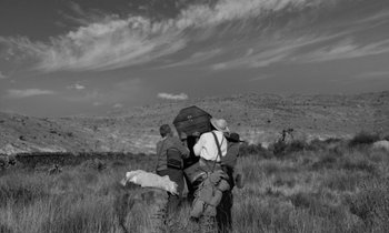 Movie still from “alt-J - 3WW” (2017), directed by Young Replicant – Wide shot, Low angle