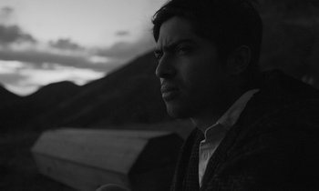 Movie still from “alt-J - 3WW” (2017), directed by Young Replicant – Close Up shot, Low angle