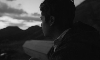 Movie still from “alt-J - 3WW” (2017), directed by Young Replicant – Close Up shot, Low angle