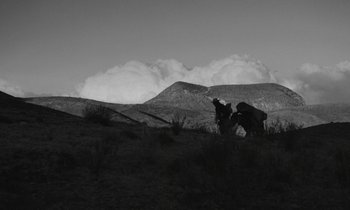 Movie still from “alt-J - 3WW” (2017), directed by Young Replicant – Extreme Wide shot, Low angle