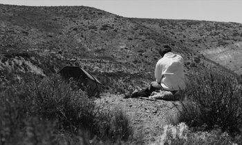 Movie still from “alt-J - 3WW” (2017), directed by Young Replicant – Wide shot, Low angle