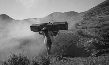 Movie still from “alt-J - 3WW” (2017), directed by Young Replicant – Wide shot, Low angle