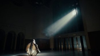 Movie still from “Kendrick Lamar - HUMBLE.” (2017), directed by Dave Meyers – Extreme Wide shot, Low angle