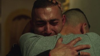 Movie still from “The Blaze - Territory” (2017), directed by The Blaze – Close Up shot, High angle