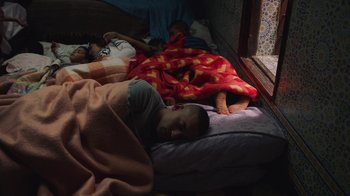 Movie still from “The Blaze - Territory” (2017), directed by The Blaze – Wide shot, High angle