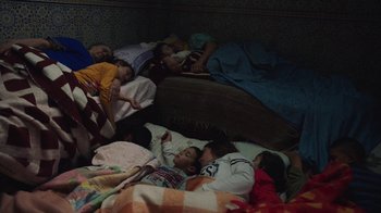 Movie still from “The Blaze - Territory” (2017), directed by The Blaze – Wide shot, High angle