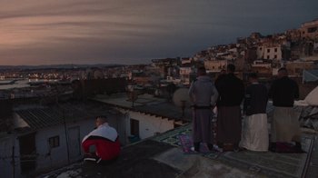 Movie still from “The Blaze - Territory” (2017), directed by The Blaze – Extreme Wide shot, Low angle