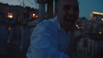 Movie still from “The Blaze - Territory” (2017), directed by The Blaze – Close Up shot, Low angle
