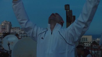 Movie still from “The Blaze - Territory” (2017), directed by The Blaze – Medium shot, Low angle