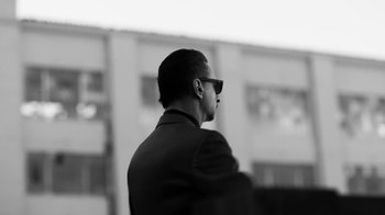 Movie still from “Depeche Mode - Where’s the Revolution” (2017), directed by Anton Corbijn – Close Up shot, Low angle