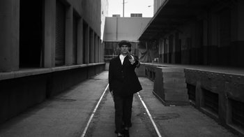 Movie still from “Depeche Mode - Where’s the Revolution” (2017), directed by Anton Corbijn – Wide shot, Low angle