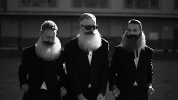 Movie still from “Depeche Mode - Where’s the Revolution” (2017), directed by Anton Corbijn – Close Up shot, Low angle