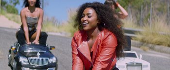 Movie still from “Young Thug - Wyclef Jean” (2017), directed by Ryan Staake – Close Up shot, Low angle