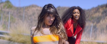 Movie still from “Young Thug - Wyclef Jean” (2017), directed by Ryan Staake – Medium shot, Over the shoulder angle