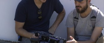 Movie still from “Young Thug - Wyclef Jean” (2017), directed by Ryan Staake – Close Up shot, High angle