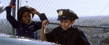 Movie still from “Young Thug - Wyclef Jean” (2017), directed by Ryan Staake – Medium shot, Low angle