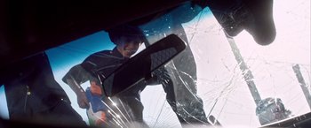 Movie still from “Young Thug - Wyclef Jean” (2017), directed by Ryan Staake – Extreme Close Up shot, Over the shoulder angle