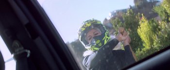 Movie still from “Young Thug - Wyclef Jean” (2017), directed by Ryan Staake – Extreme Close Up shot, Low angle