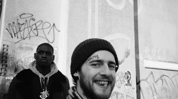 Movie still from “A$AP MOB - Moneyman” (2016), directed by Dexter Navy – Close Up shot, Low angle