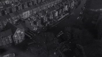 Movie still from “A$AP MOB - Moneyman” (2016), directed by Dexter Navy – Extreme Wide shot, Overhead angle