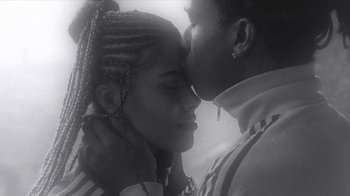 Movie still from “A$AP MOB - Moneyman” (2016), directed by Dexter Navy – Close Up shot, Low angle