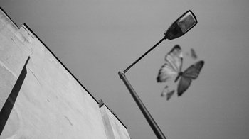 Movie still from “A$AP MOB - Moneyman” (2016), directed by Dexter Navy – Extreme Close Up shot, Low angle