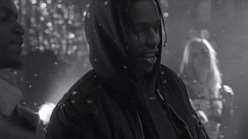 Movie still from “A$AP MOB - Moneyman” (2016), directed by Dexter Navy – Close Up shot, Low angle