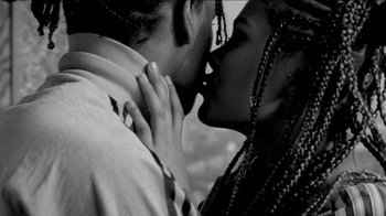 Movie still from “A$AP MOB - Moneyman” (2016), directed by Dexter Navy – Extreme Close Up shot, Low angle