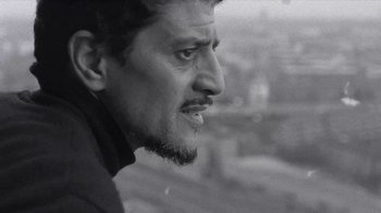 Movie still from “A$AP MOB - Moneyman” (2016), directed by Dexter Navy – Close Up shot, Low angle