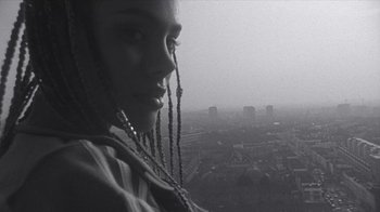 Movie still from “A$AP MOB - Moneyman” (2016), directed by Dexter Navy – Close Up shot, Low angle