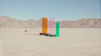 Movie still from “The Lemon Twigs - As Long As We’re Together” (2016), directed by Autumn de Wilde – Extreme Wide shot, Low angle