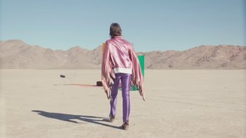 Movie still from “The Lemon Twigs - As Long As We’re Together” (2016), directed by Autumn de Wilde – Wide shot, Low angle