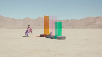 Movie still from “The Lemon Twigs - As Long As We’re Together” (2016), directed by Autumn de Wilde – Extreme Wide shot, Low angle