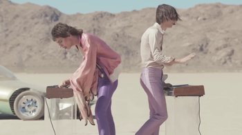 Movie still from “The Lemon Twigs - As Long As We’re Together” (2016), directed by Autumn de Wilde – Medium shot, Low angle