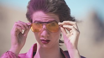 Movie still from “The Lemon Twigs - As Long As We’re Together” (2016), directed by Autumn de Wilde – Close Up shot, Low angle