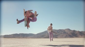 Movie still from “The Lemon Twigs - As Long As We’re Together” (2016), directed by Autumn de Wilde – Extreme Wide shot, Low angle