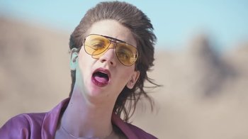 Movie still from “The Lemon Twigs - As Long As We’re Together” (2016), directed by Autumn de Wilde – Close Up shot, Low angle