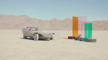 Movie still from “The Lemon Twigs - As Long As We’re Together” (2016), directed by Autumn de Wilde – Wide shot, Low angle