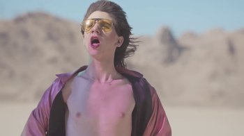 Movie still from “The Lemon Twigs - As Long As We’re Together” (2016), directed by Autumn de Wilde – Medium shot, Low angle