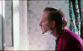 Movie still from “Two Door Cinema Club - Are We Ready” (2016), directed by Thunderlips – Close Up shot, Low angle