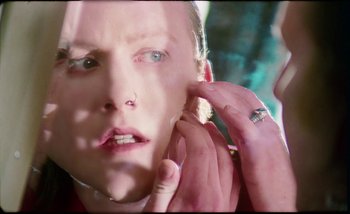 Movie still from “Two Door Cinema Club - Are We Ready” (2016), directed by Thunderlips – Extreme Close Up shot, Over the shoulder angle