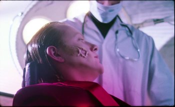 Movie still from “Two Door Cinema Club - Are We Ready” (2016), directed by Thunderlips – Extreme Close Up shot, High angle