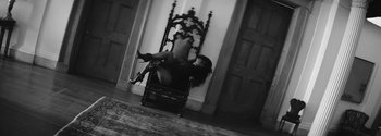 Movie still from “Beyoncé - Sorry” (2016), directed by Kahlil Joseph – Wide shot, High angle