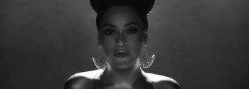 Movie still from “Beyoncé - Sorry” (2016), directed by Kahlil Joseph – Close Up shot, Overhead angle