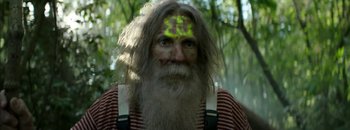 Movie still from “Frankie Sinatra - The Avalanches” (2016), directed by Manu Cossu – Close Up shot, Overhead angle