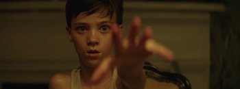 Movie still from “Frankie Sinatra - The Avalanches” (2016), directed by Manu Cossu – Close Up shot, High angle